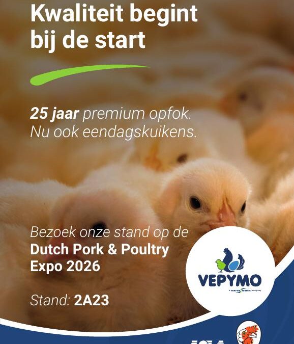Vepymo op de Dutch Pork & Poultry Expo in Hardenberg